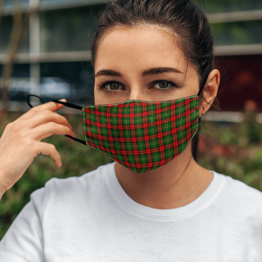 Celticprime Accessories - Blackstock Tartan Fabric Mask (With Filters)