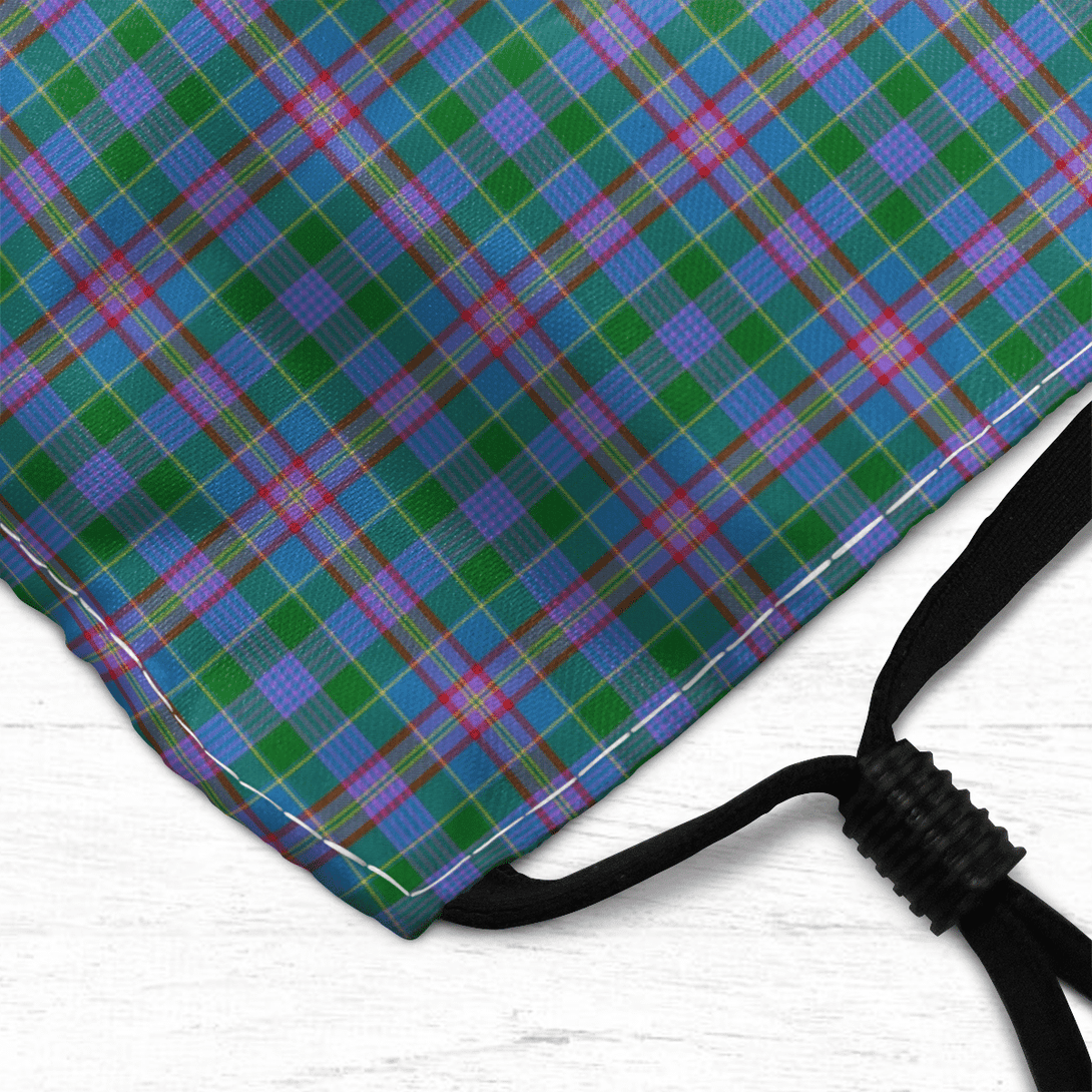 Celticprime Accessories - Pitcairn Hunting Tartan Fabric Mask (With Filters)