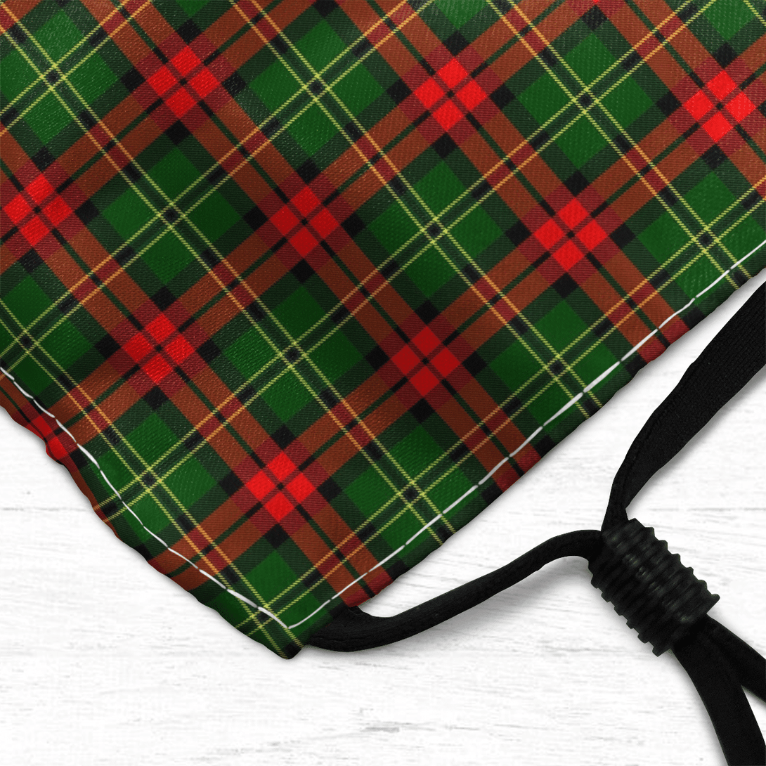 Celticprime Accessories - Blackstock Tartan Fabric Mask (With Filters)