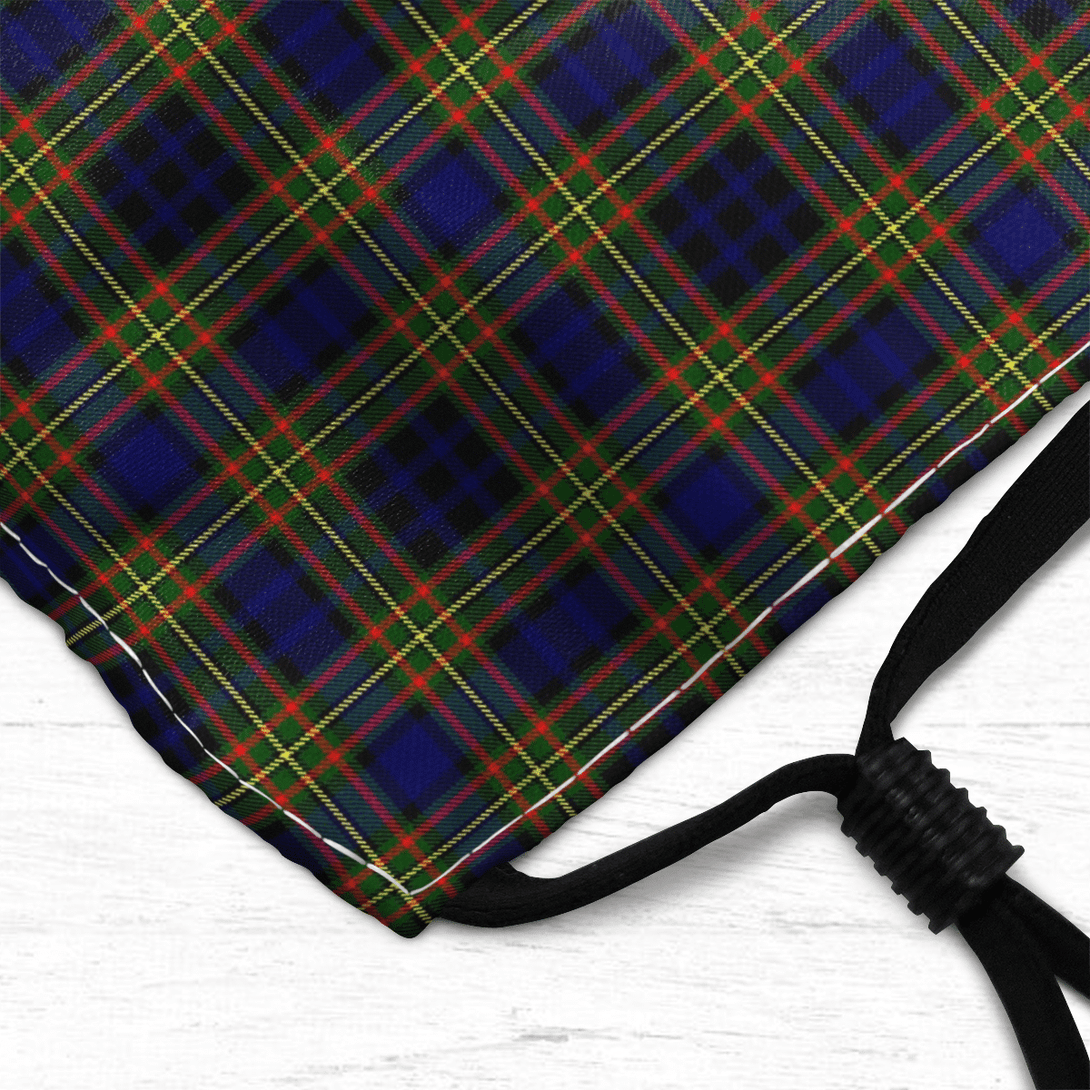 Celticprime Accessories - Clelland Modern Tartan Fabric Mask (With Filters)