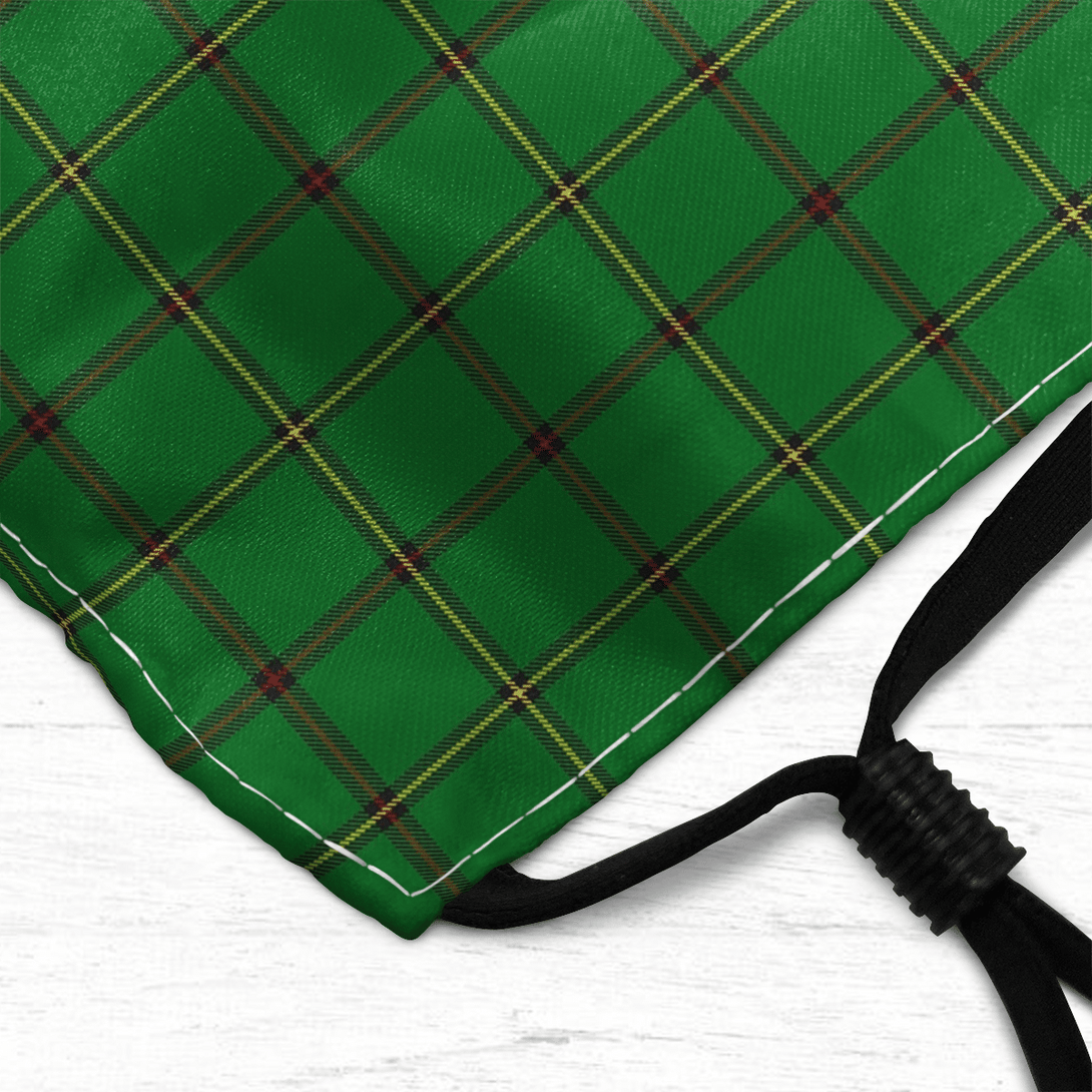 Celticprime Accessories - Don (Tribe-of-Mar) Tartan Fabric Mask (With Filters)