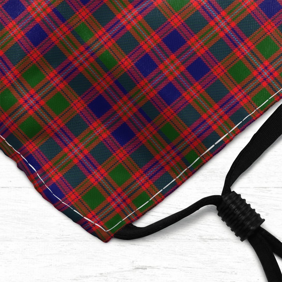 Celticprime Accessories - MacIntyre Modern Tartan Fabric Mask (With Filters)