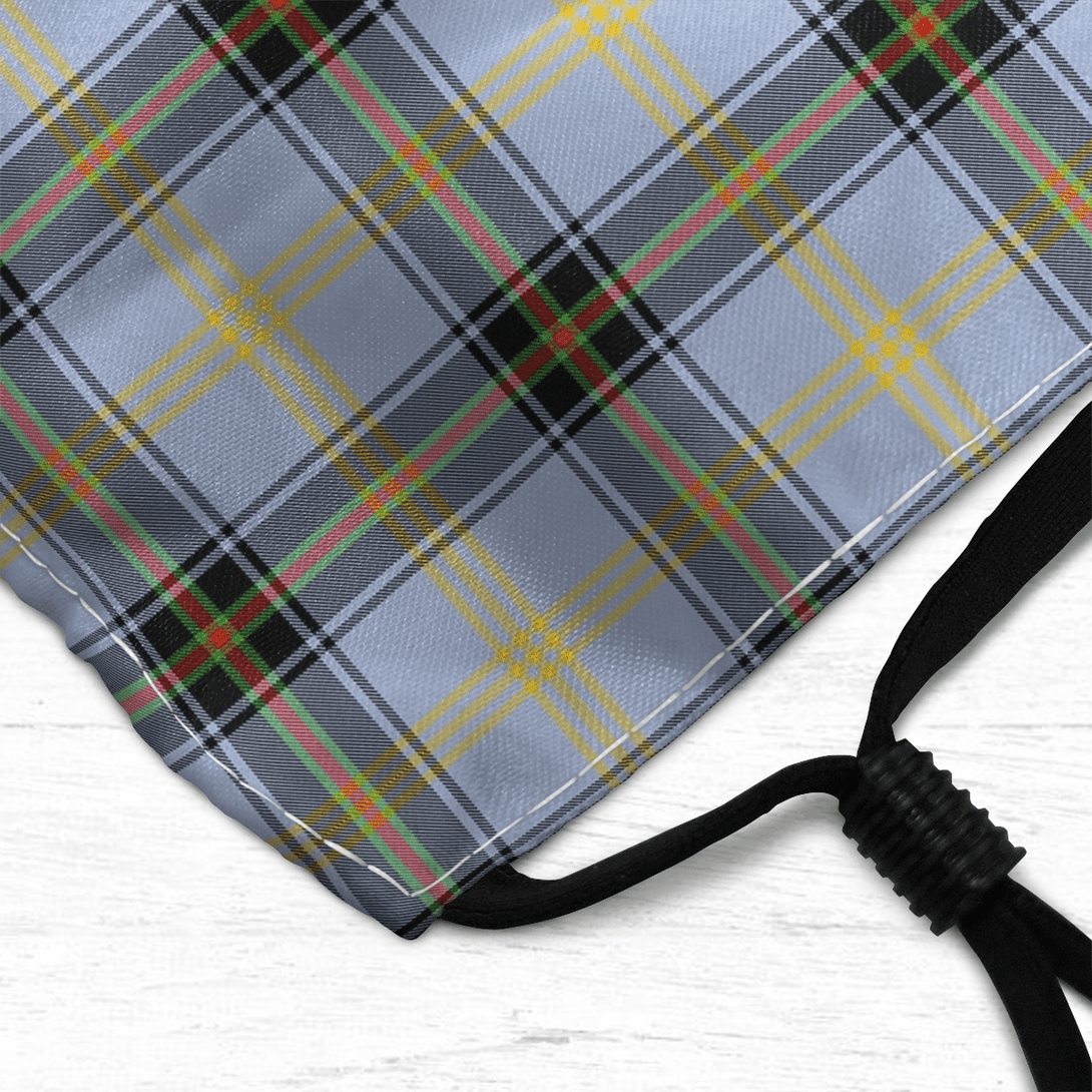 Celticprime Accessories - Bell of the Borders Tartan Fabric Mask (With Filters)