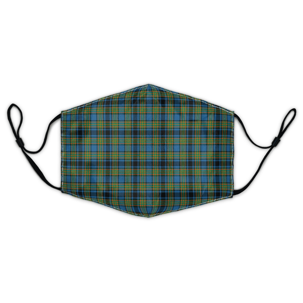 Celticprime Accessories - Gillies Ancient Tartan Fabric Mask (With Filters)