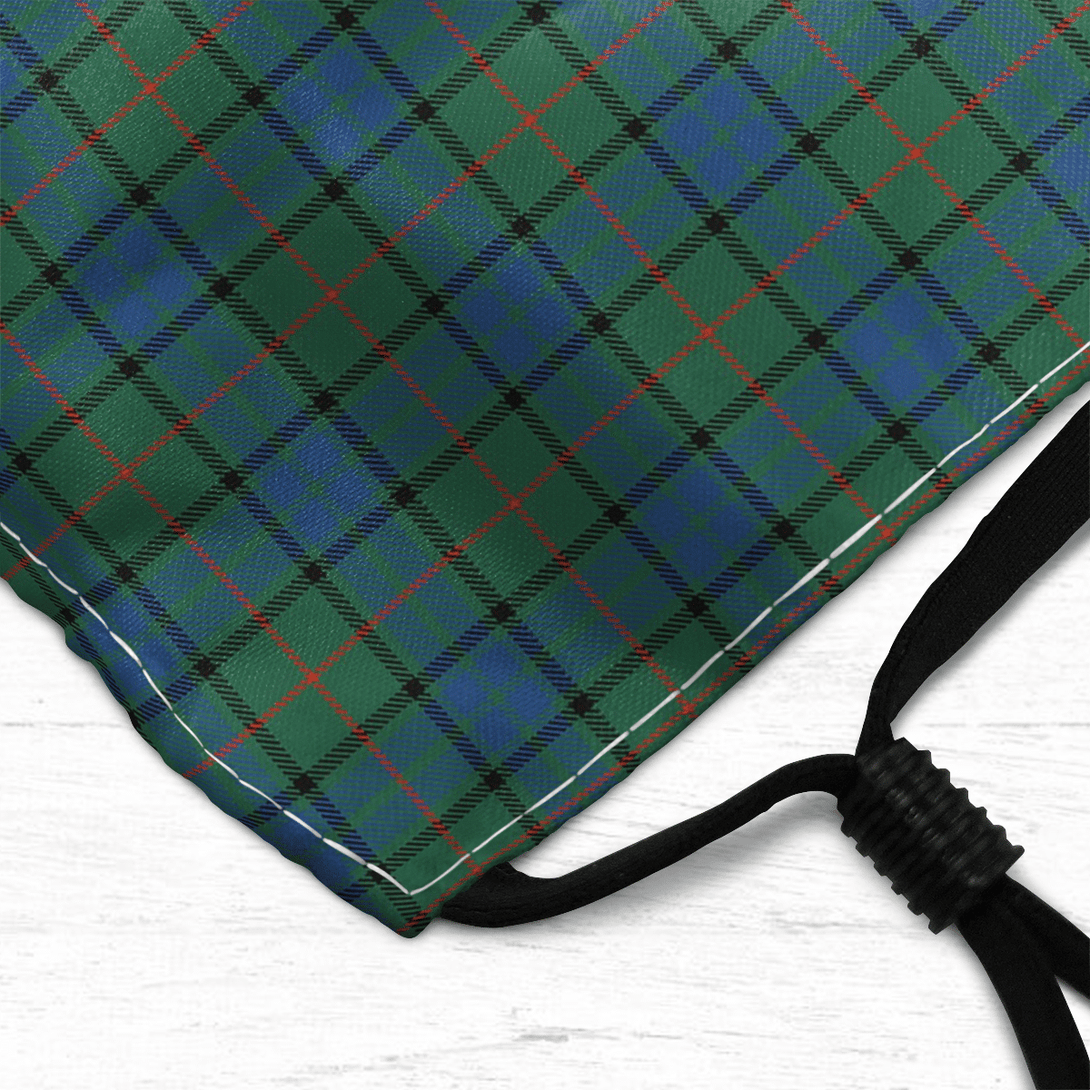 Celticprime Accessories - Lauder Tartan Fabric Mask (With Filters)