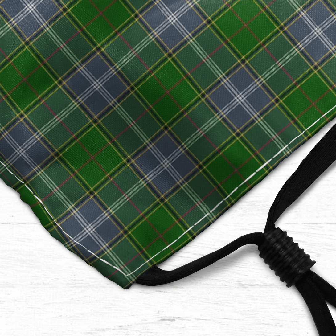 Celticprime Accessories - Pringle Tartan Fabric Mask (With Filters)