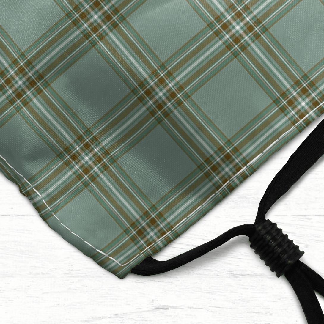 Celticprime Accessories - Kelly Dress Tartan Fabric Mask (With Filters)