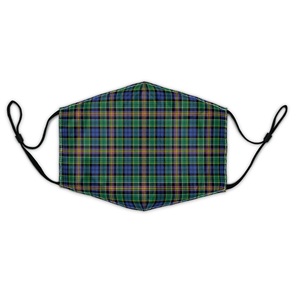 Celticprime Accessories - Allison Tartan Fabric Mask (With Filters)