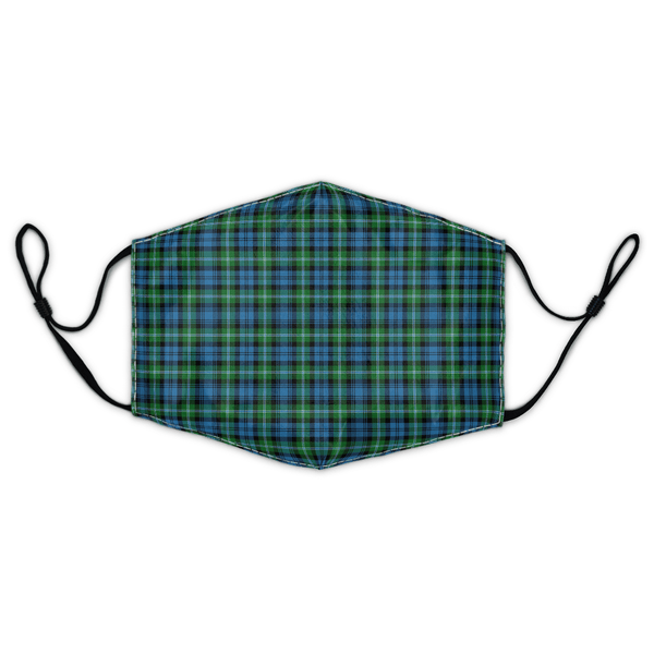 Celticprime Accessories - Lyon Clan Tartan Fabric Mask (With Filters)