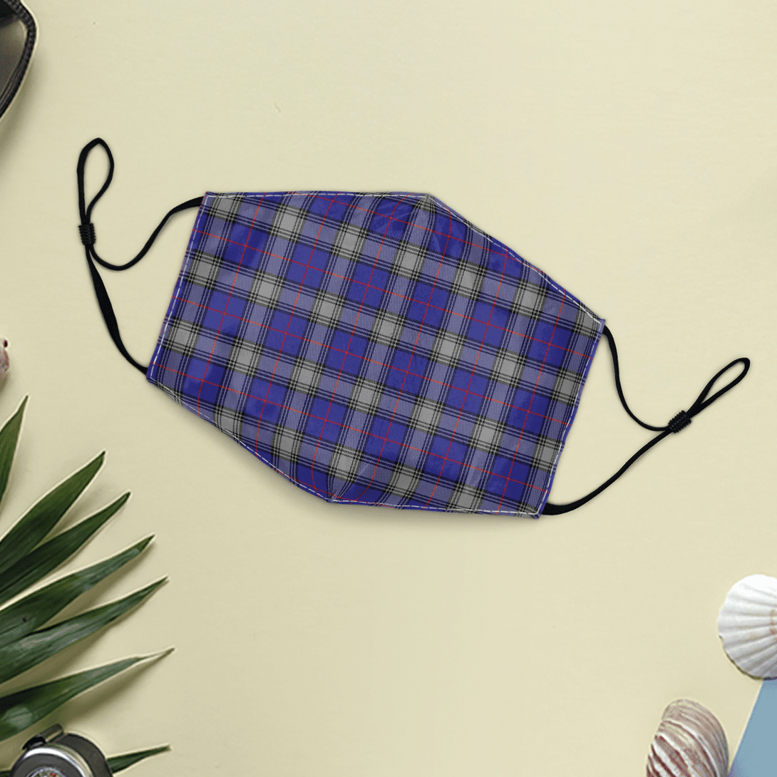 Celticprime Accessories - Kinnaird Tartan Fabric Mask (With Filters)