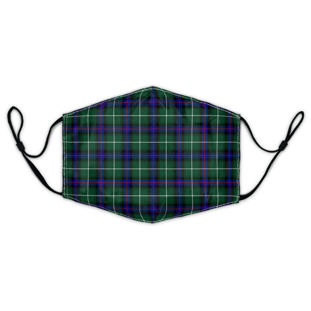 Celticprime Accessories - MacDonald of the Isles Hunting Modern Tartan Fabric Mask (With Filters)