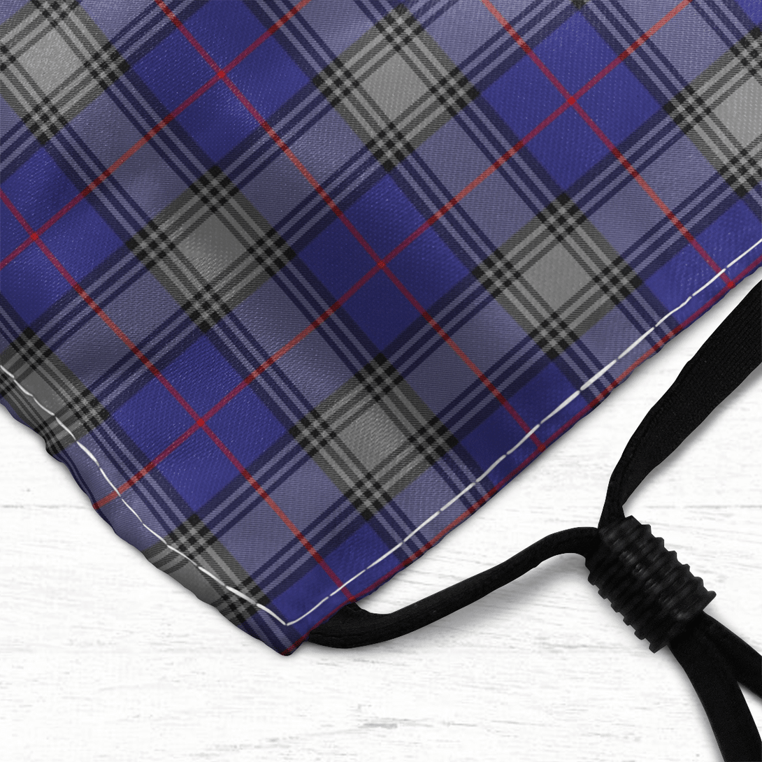 Celticprime Accessories - Kinnaird Tartan Fabric Mask (With Filters)