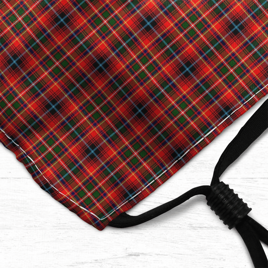 Celticprime Accessories - Innes Modern Tartan Fabric Mask (With Filters)