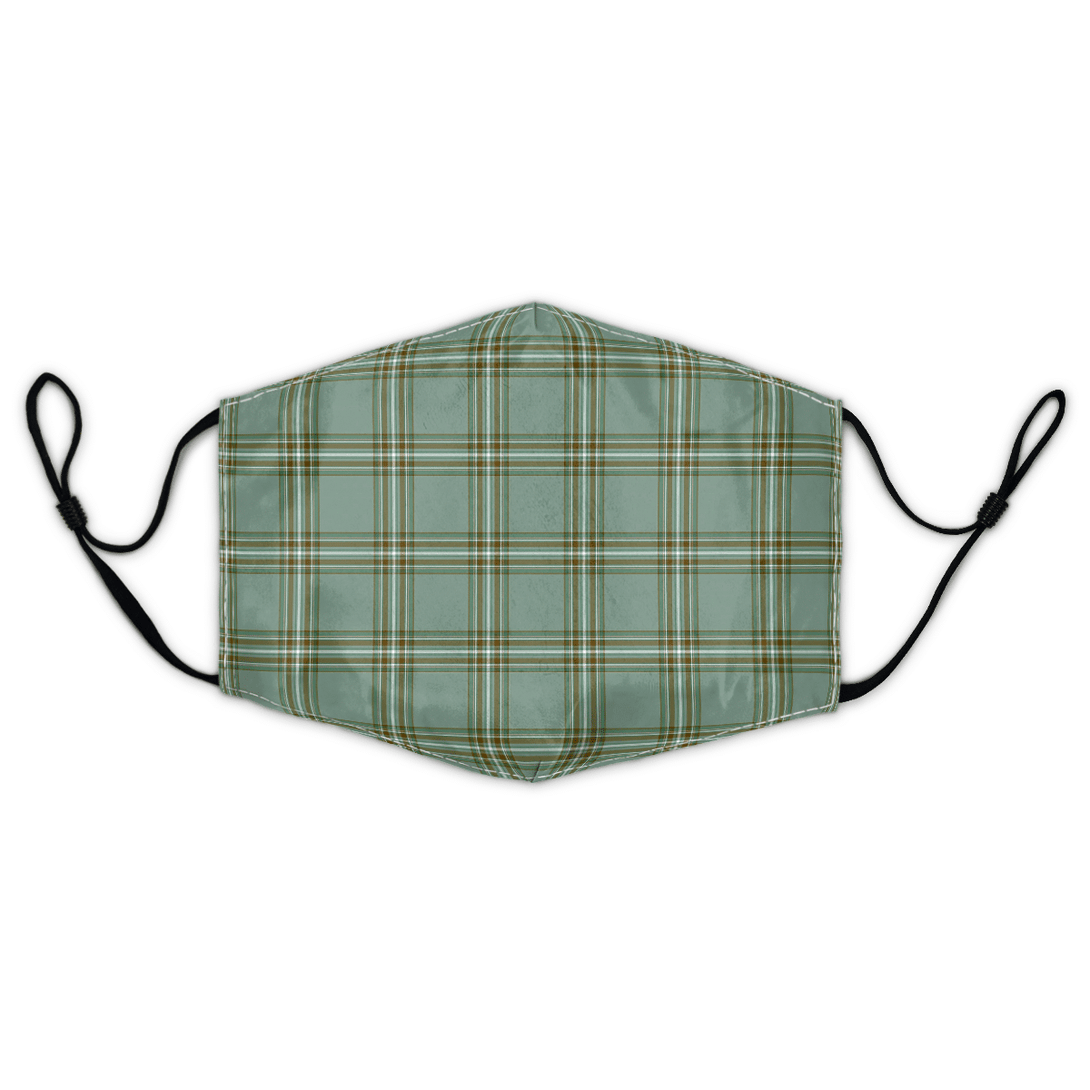 Celticprime Accessories - Kelly Dress Tartan Fabric Mask (With Filters)