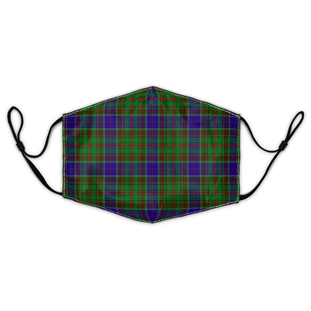 Celticprime Accessories - Adam Tartan Fabric Mask (With Filters)