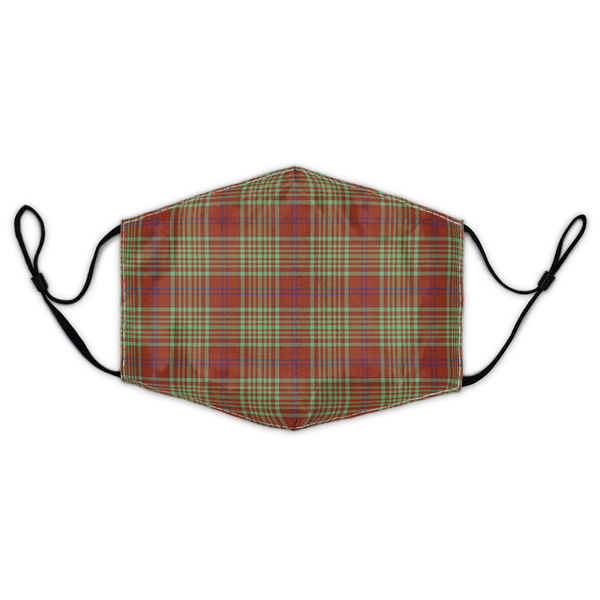 Celticprime Accessories - MacGillivray Hunting Ancient Tartan Fabric Mask (With Filters)