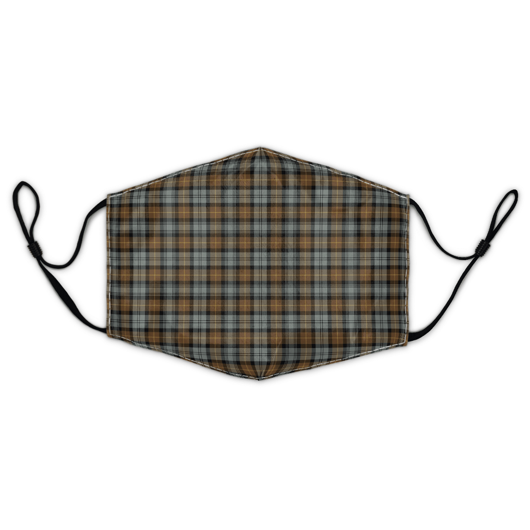 Celticprime Accessories - Gordon Weathered Tartan Fabric Mask (With Filters)