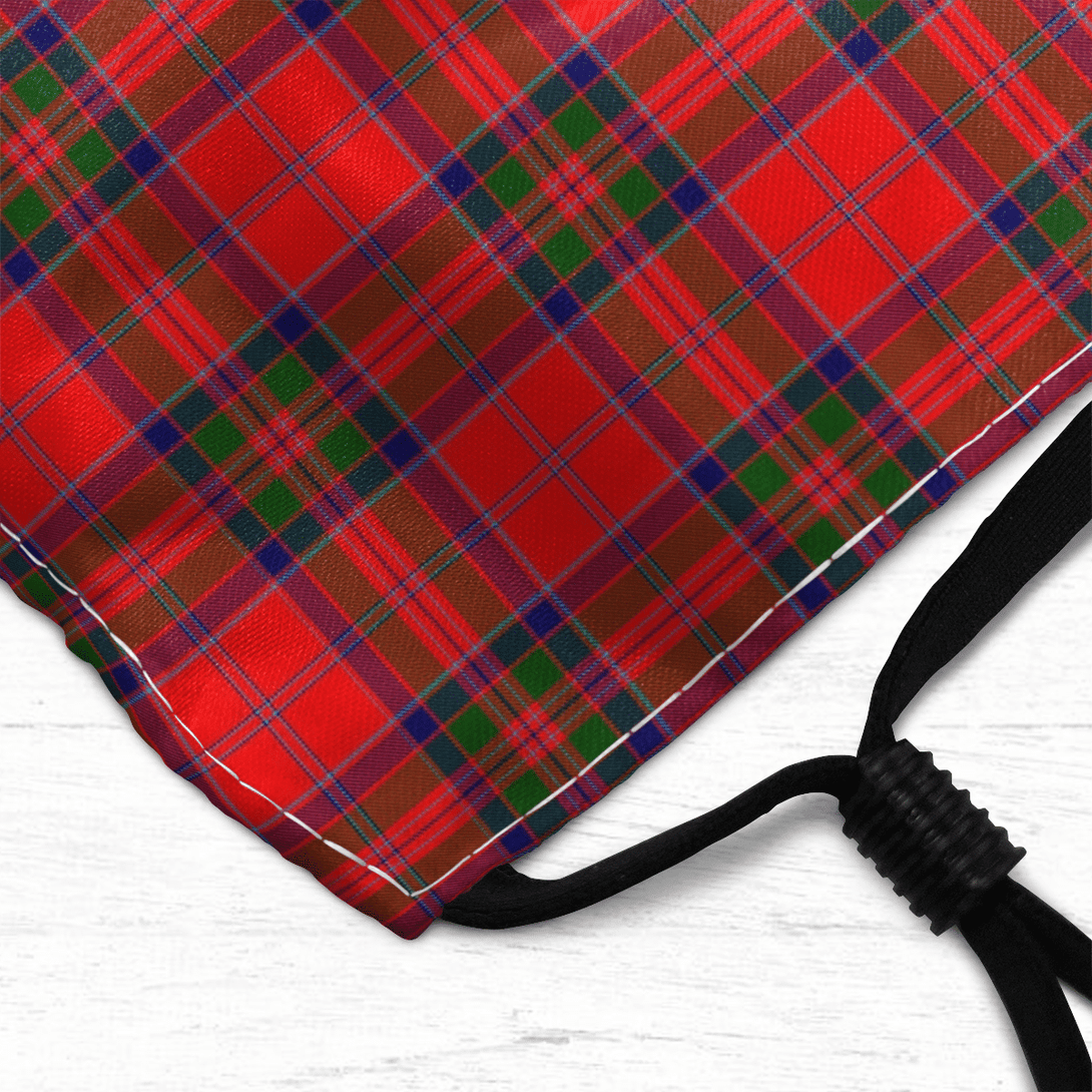 Celticprime Accessories - MacGillivray Modern Tartan Fabric Mask (With Filters)