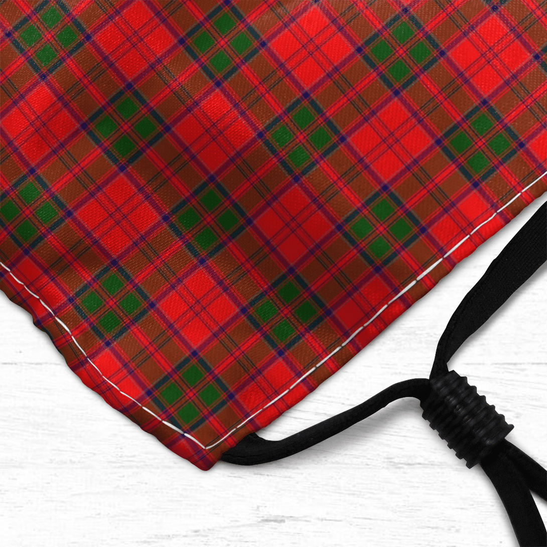 Celticprime Accessories - Grant Modern Tartan Fabric Mask (With Filters)