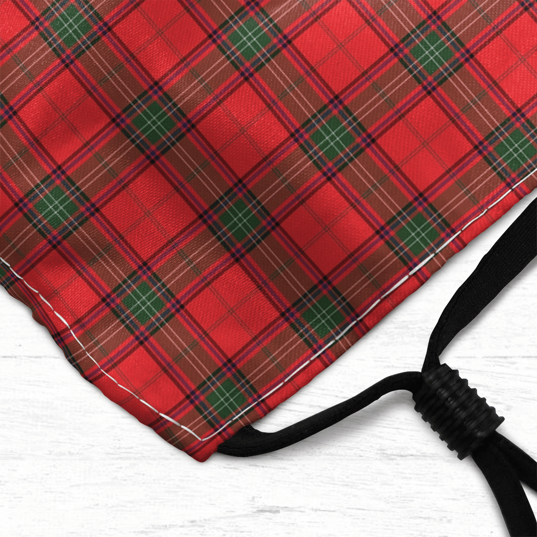 Celticprime Accessories - Seton Modern Tartan Fabric Mask (With Filters)