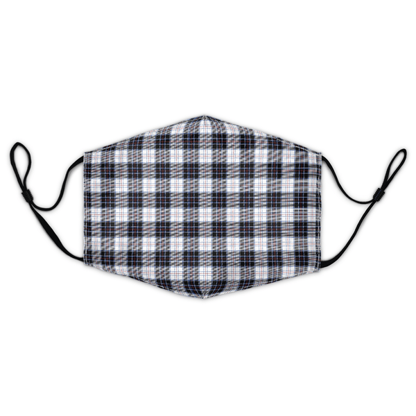 Celticprime Accessories - MacRae Dress Modern Tartan Fabric Mask (With Filters)