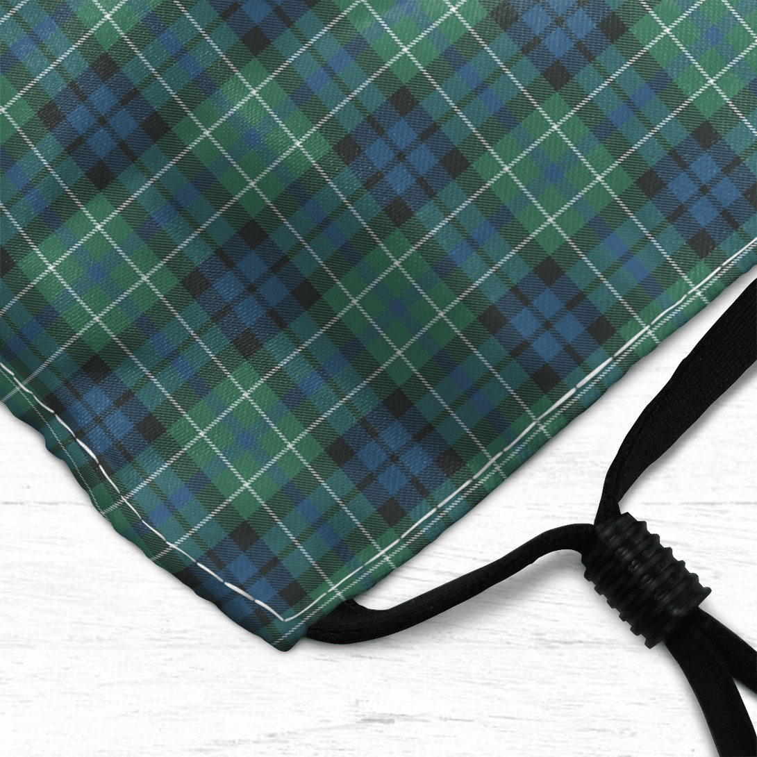 Celticprime Accessories - MacNeill of Colonsay Ancient Tartan Fabric Mask (With Filters)