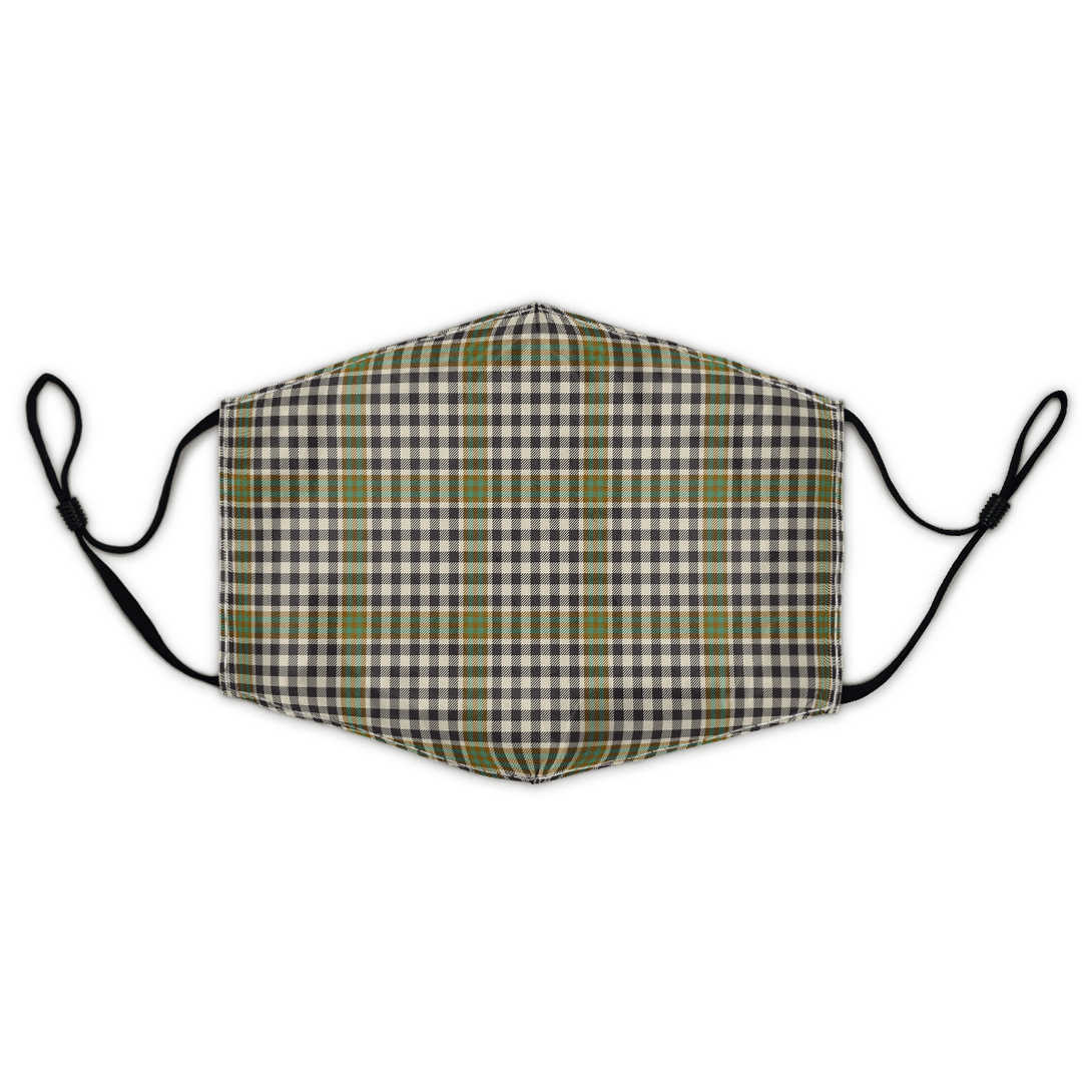 Celticprime Accessories - Burns Check Tartan Fabric Mask (With Filters)