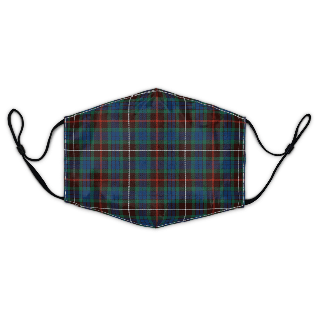 Celticprime Accessories - Fraser Hunting Ancient Tartan Fabric Mask (With Filters)