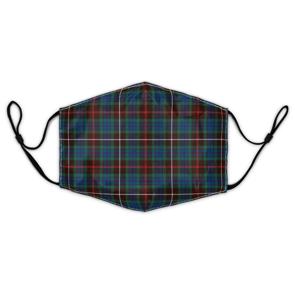 Celticprime Accessories - Fraser Hunting Ancient Tartan Fabric Mask (With Filters)