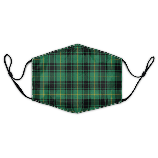 Celticprime Accessories - MacArthur Ancient Tartan Fabric Mask (With Filters)