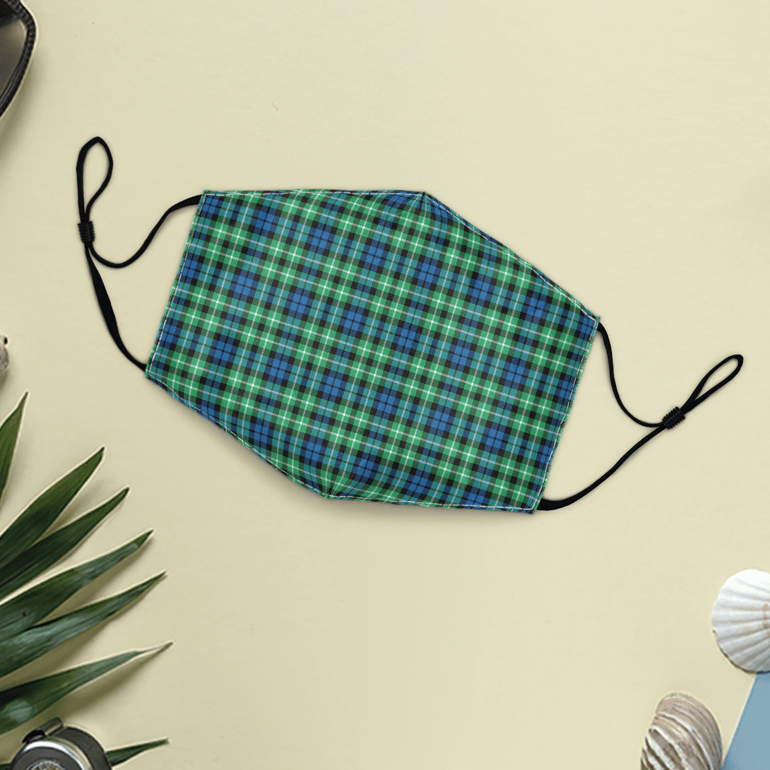 Celticprime Accessories - Graham of Montrose Ancient Tartan Fabric Mask (With Filters)