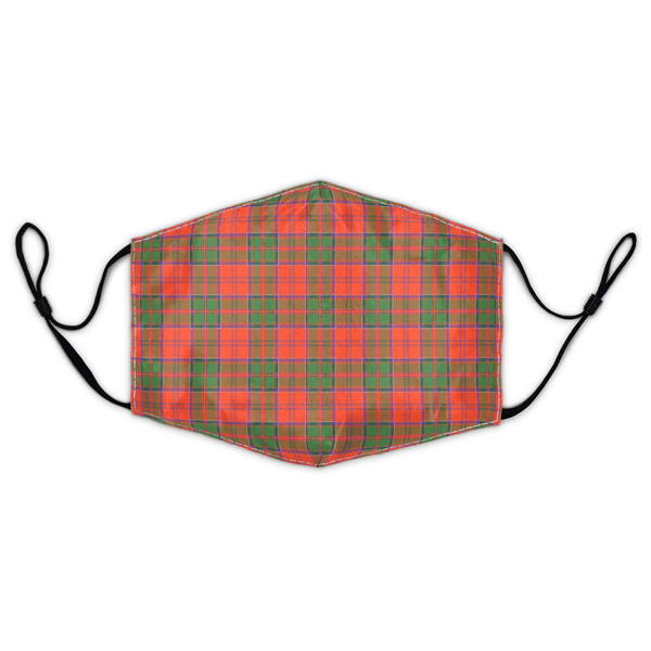 Celticprime Accessories - Grant Ancient Tartan Fabric Mask (With Filters)