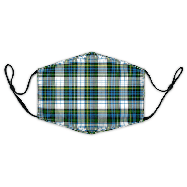 Celticprime Accessories - Campbell Dress Tartan Fabric Mask (With Filters)