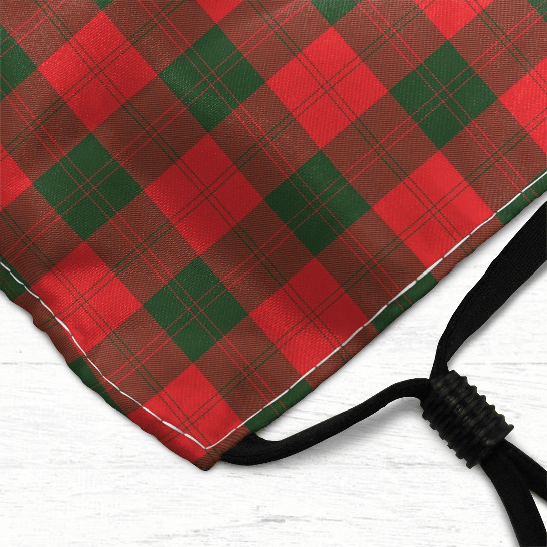 Celticprime Accessories - Erskine Modern Tartan Fabric Mask (With Filters)