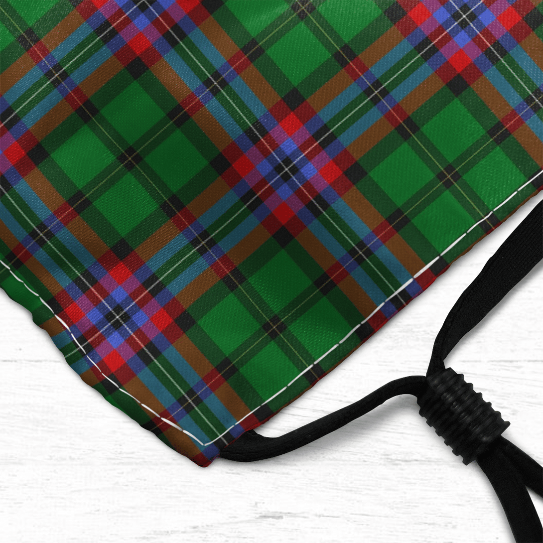 Celticprime Accessories - McGeachie Tartan Fabric Mask (With Filters)