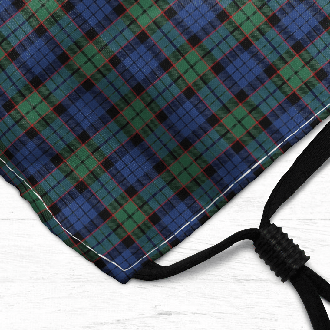 Celticprime Accessories - Fletcher Ancient Tartan Fabric Mask (With Filters)