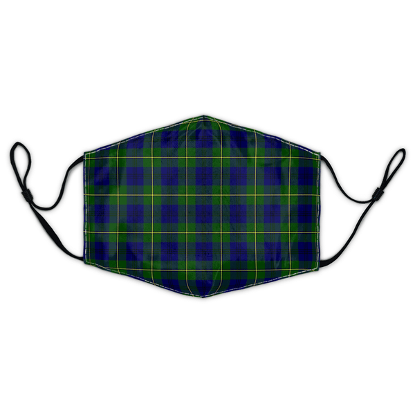 Celticprime Accessories - Johnston Modern Tartan Fabric Mask (With Filters)