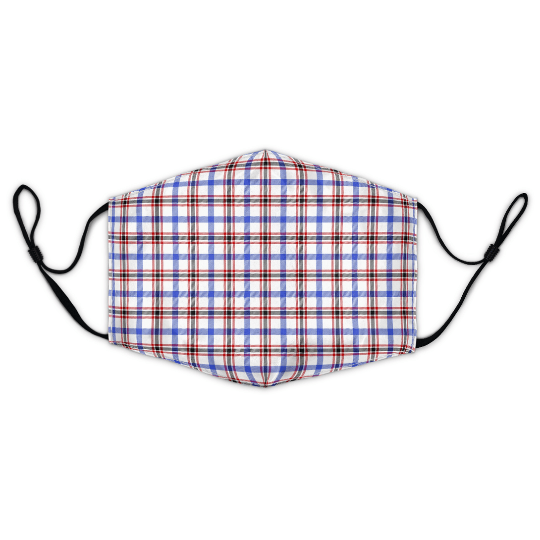 Celticprime Accessories - Boswell Modern Tartan Fabric Mask (With Filters)