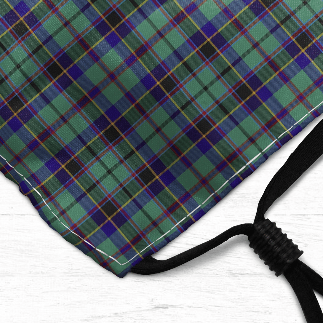 Celticprime Accessories - Stevenson Tartan Fabric Mask (With Filters)