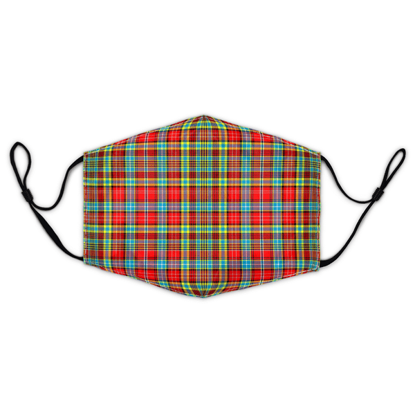 Celticprime Accessories - Ogilvie Tartan Fabric Mask (With Filters)