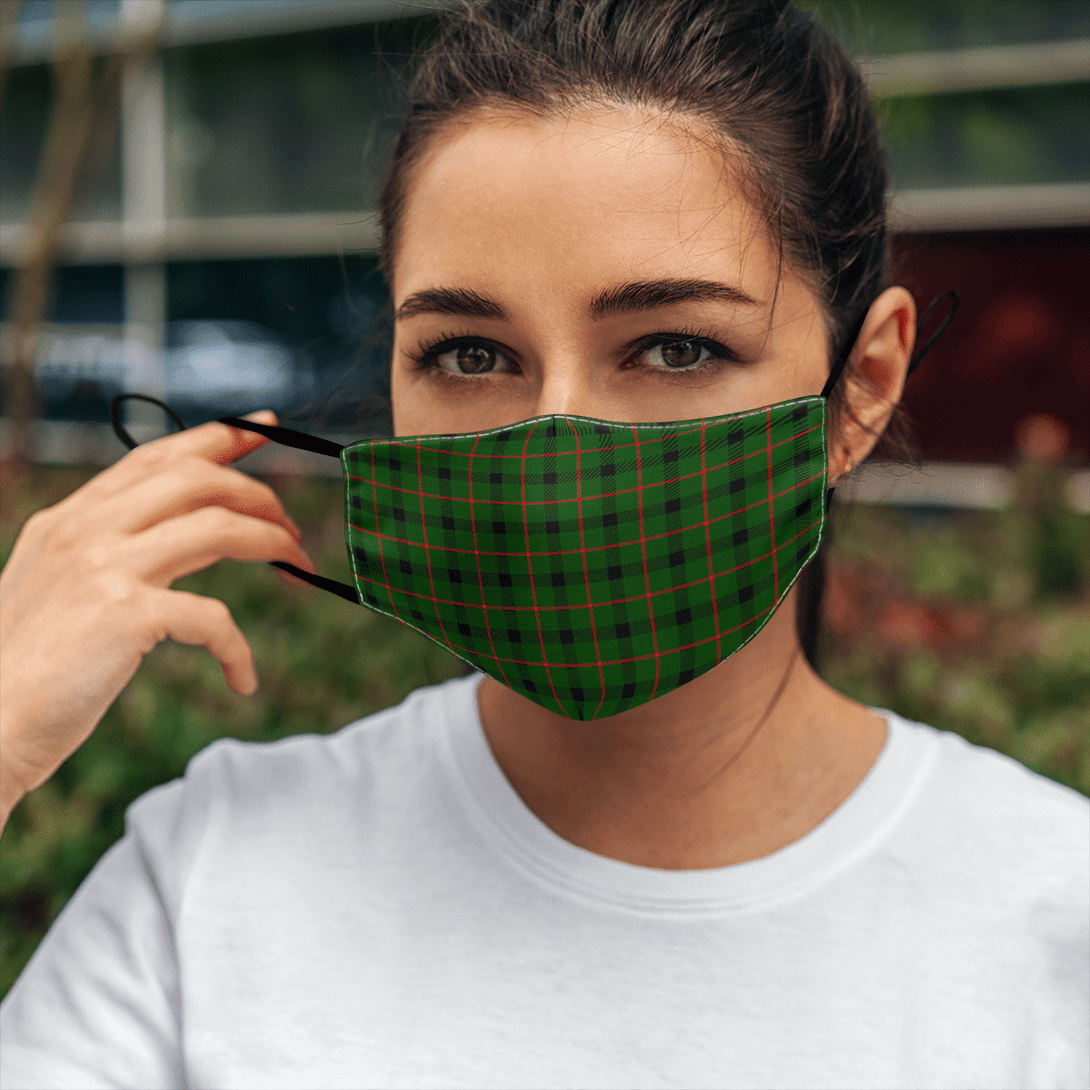 Celticprime Accessories - Kincaid Modern Tartan Fabric Mask (With Filters)