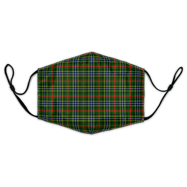 Celticprime Accessories - Bisset Tartan Fabric Mask (With Filters)