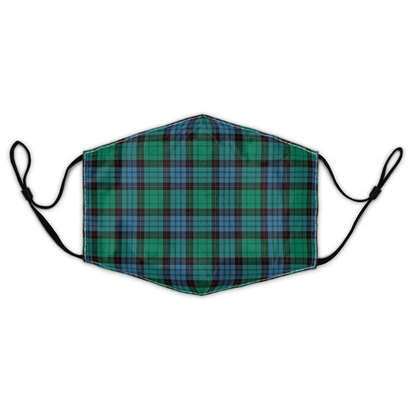 Celticprime Accessories - Stewart Old Ancient Tartan Fabric Mask (With Filters)