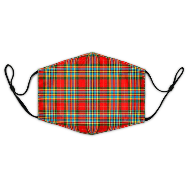 Celticprime Accessories - Chattan Tartan Fabric Mask (With Filters)