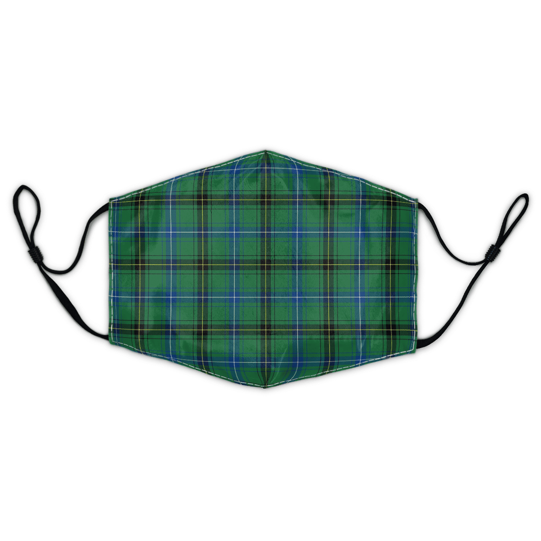 Celticprime Accessories - Henderson Ancient Tartan Fabric Mask (With Filters)