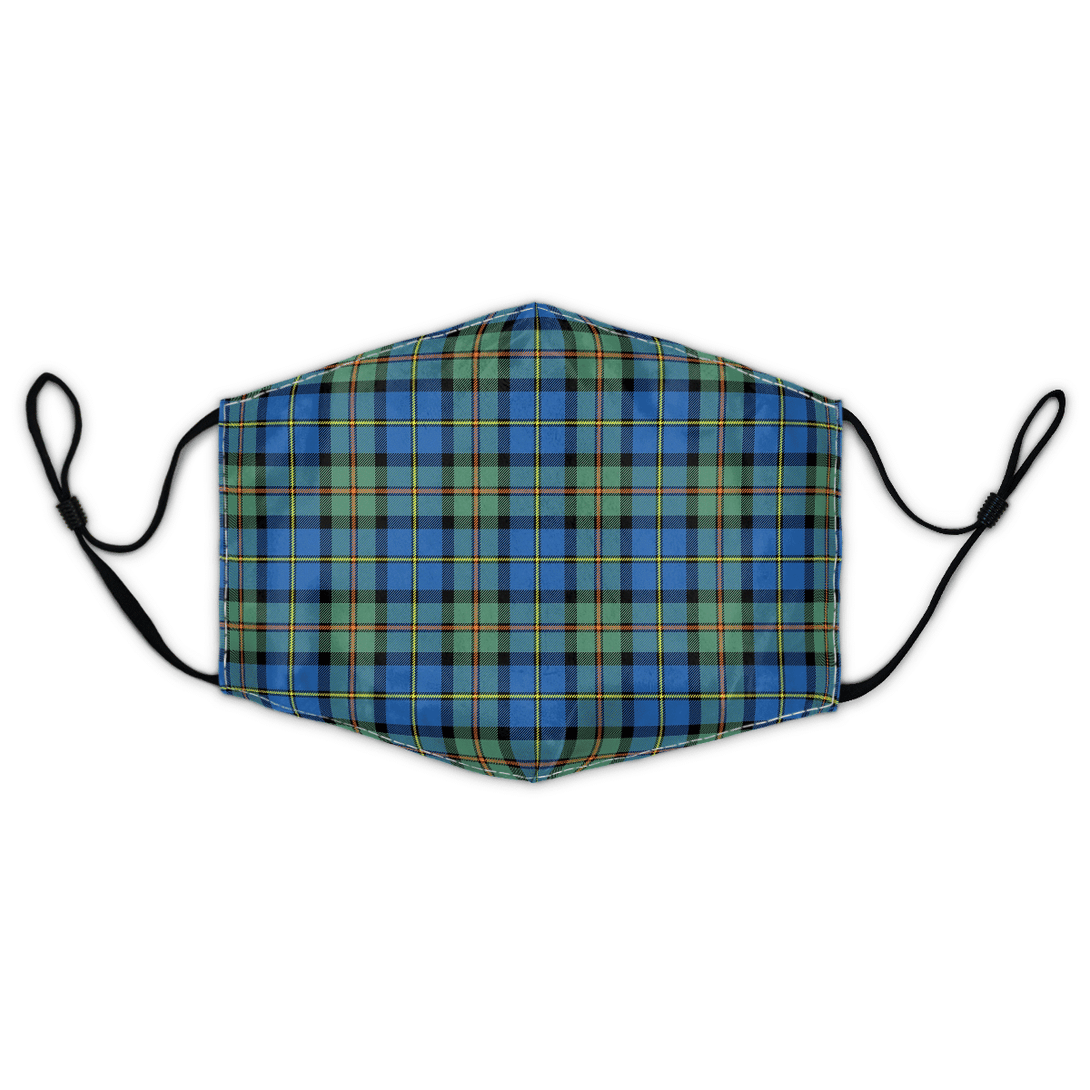 Celticprime Accessories - MacLeod of Harris Ancient Tartan Fabric Mask (With Filters)