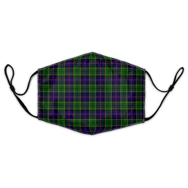 Celticprime Accessories - Forsyth Modern Tartan Fabric Mask (With Filters)