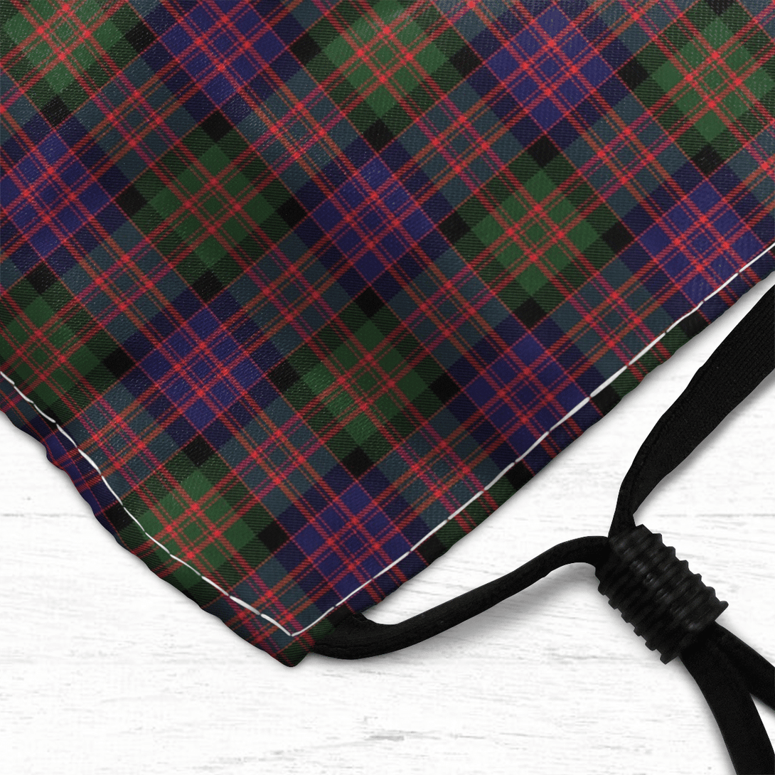 Celticprime Accessories - MacDonald Modern Tartan Fabric Mask (With Filters)