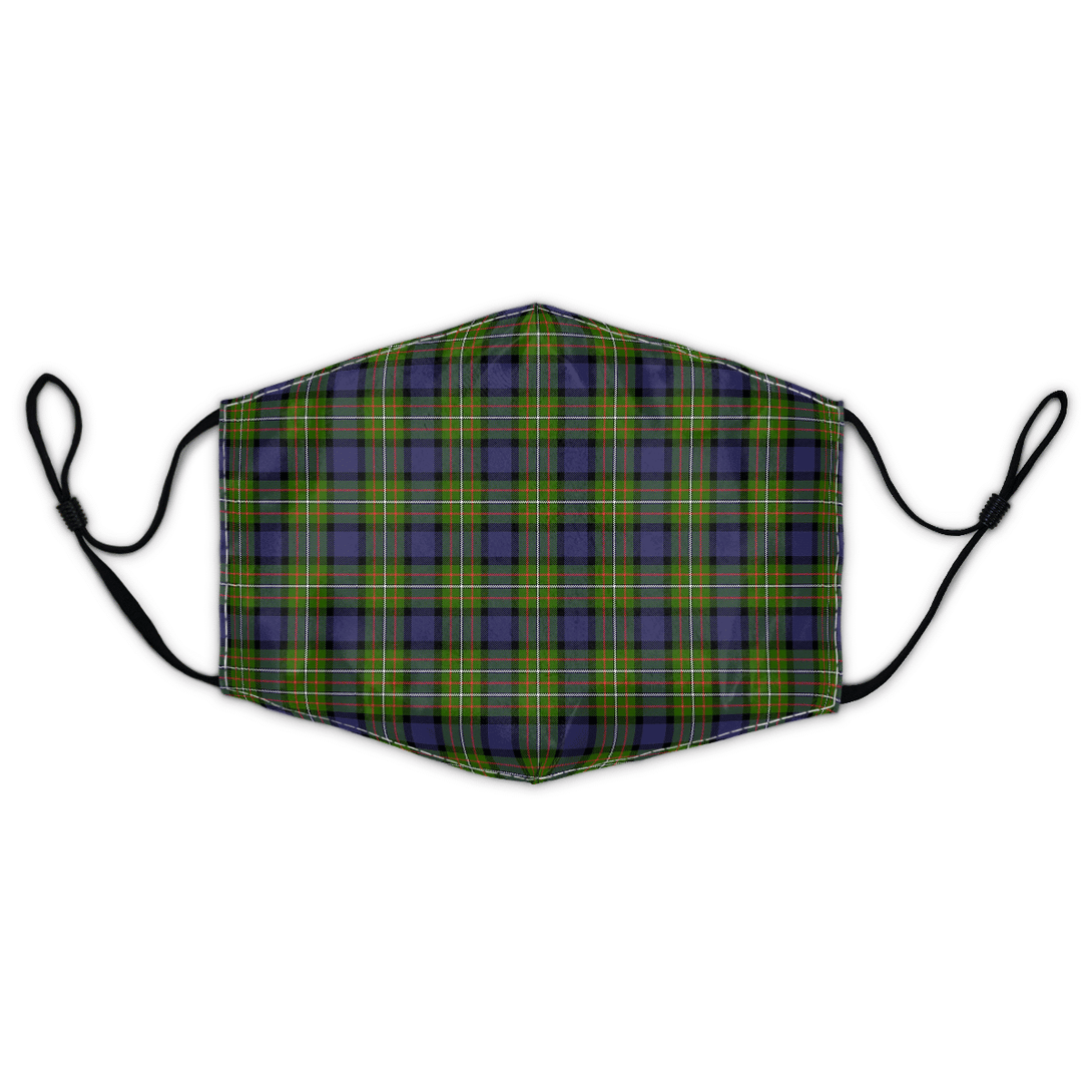 Celticprime Accessories - Fergusson Modern Tartan Fabric Mask (With Filters)