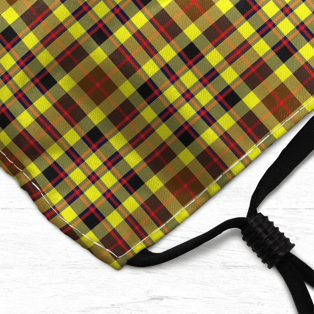 Celticprime Accessories - Jardine Tartan Fabric Mask (With Filters)